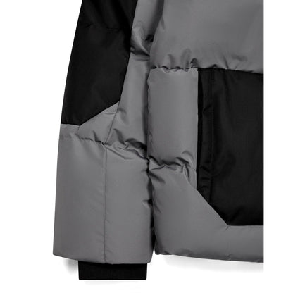 TRAPSTAR DECODED AW23 PUFFER JACKET - BLACK / GREY