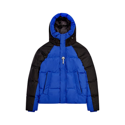 TRAPSTAR IRONGATE ARCH PUFFER JACKET AW23 - BLUE / BLACK