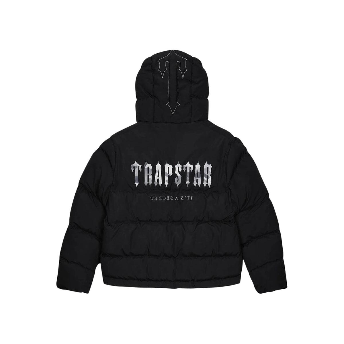 Trapstar Decoded Hooded Puffer Jacket 2.0 Black / Camo Hype Locker UK