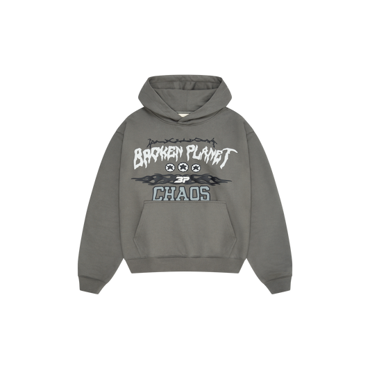 BROKEN PLANET CHAOS GREY HOODIE