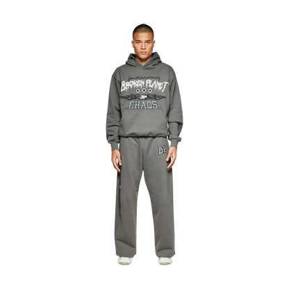 BROKEN PLANET CHAOS GREY HOODIE