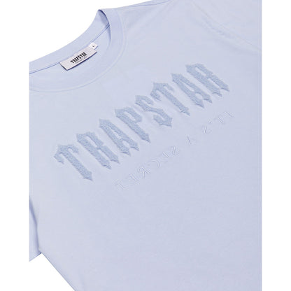 TRAPSTAR CHENILLE DECODED SHORT SET - ICE BLUE