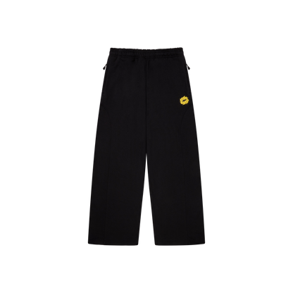 BROKEN PLANET 'COSMIC SPEED' MIDNIGHT BLACK / YELLOW TRACKSUIT