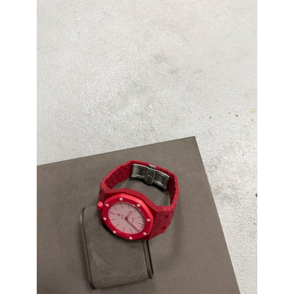WRIST STRAP FOR SWATCH X AUDEMARS PIGUET ROYAL POP OTTO ROSSO
