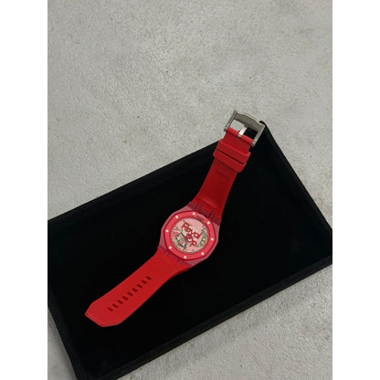 WRIST STRAP FOR SWATCH X AUDEMARS PIGUET ROYAL POP OTTO ROSSO