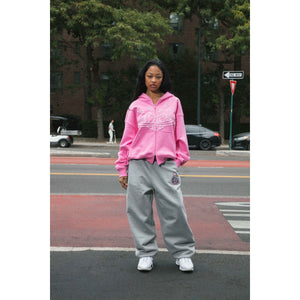 BROKEN PLANET CANDY PINK ZIP UP TRACKSUIT