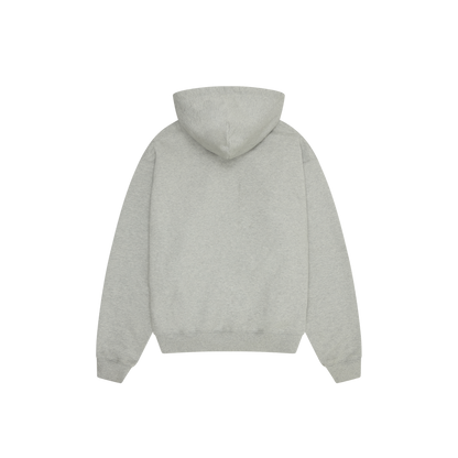 BROKEN PLANET BASICS HOODIE HEATHER GREY