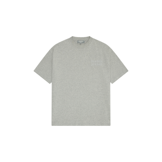 BROKEN PLANET BASICS HEATHER GREY T-SHIRT