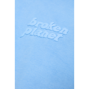 BROKEN PLANET BASICS HOODIE WASHED LIGHT BLUE