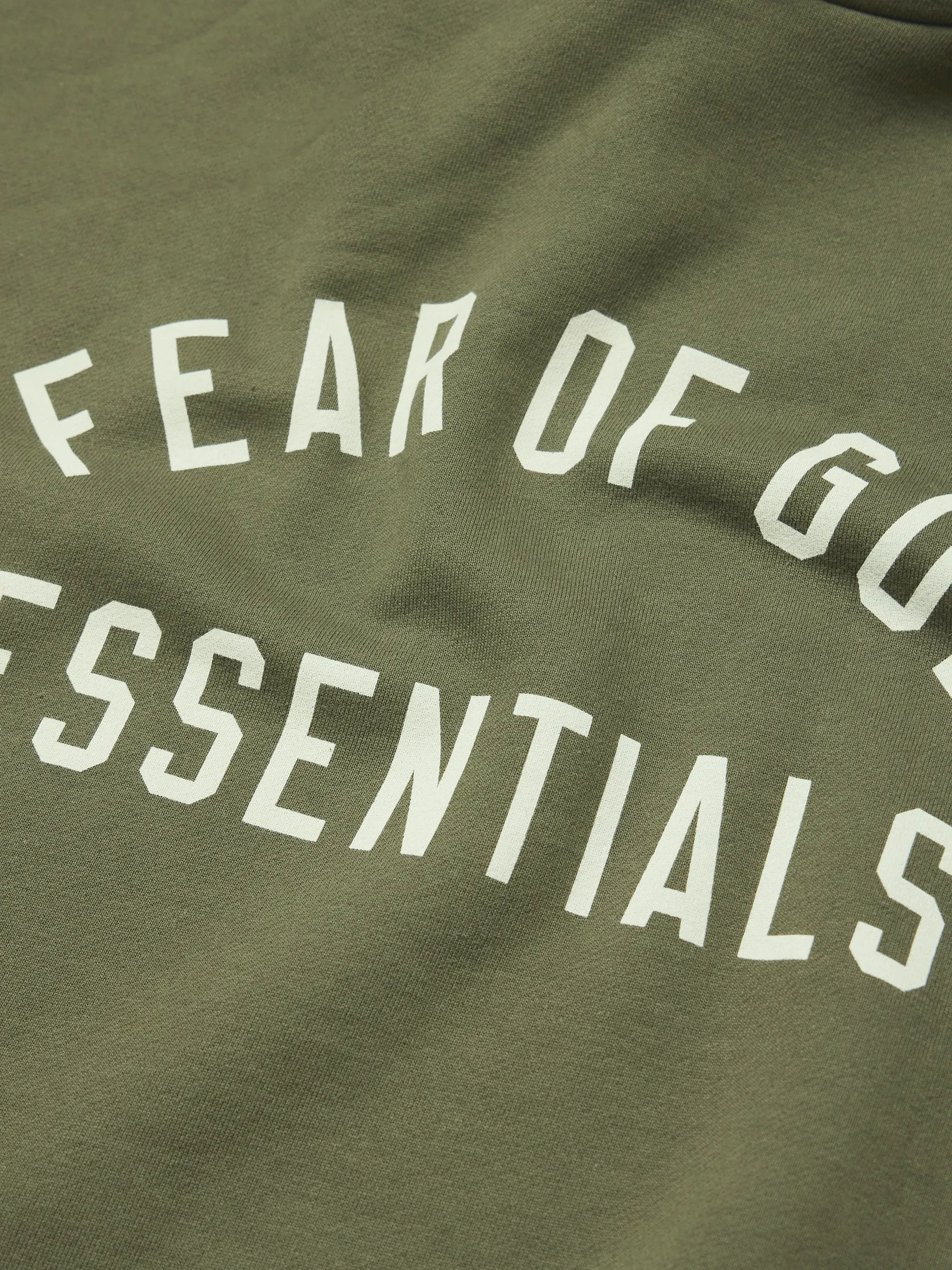 FEAR OF GOD ESSENTIALS MILITARY HOODIE (FW24)