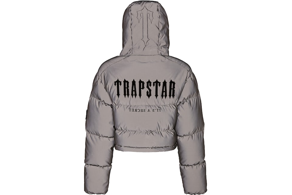 TRAPSTAR WOMEN’S DECODED 2.0 HOODED PUFFER JACKET - REFLECTIVE