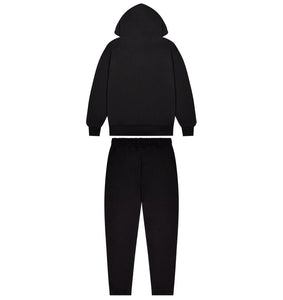 TRAPSTAR IRONGATE ARCH ITS A SECRET HOODED GEL TRACKSUIT - BLACK