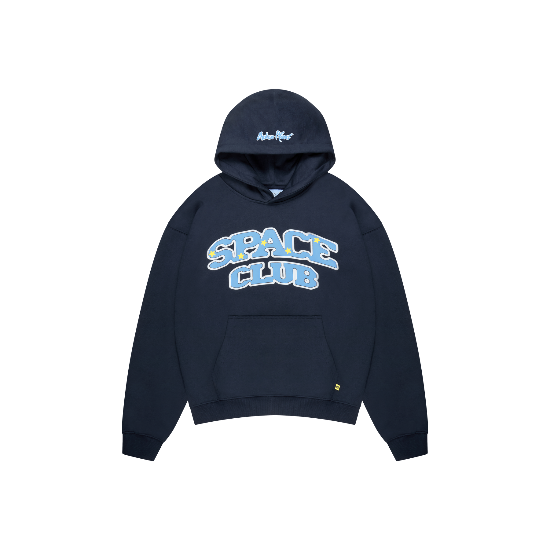 BROKEN PLANET 'SPACE CLUB' OUTERSPACE BLUE HOODIE