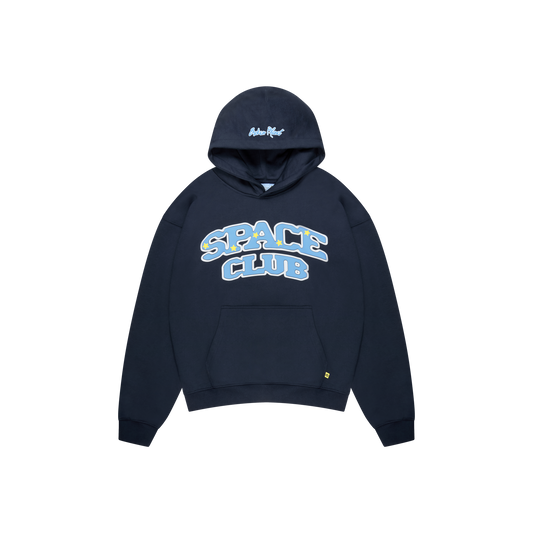 BROKEN PLANET 'SPACE CLUB' OUTERSPACE BLUE HOODIE