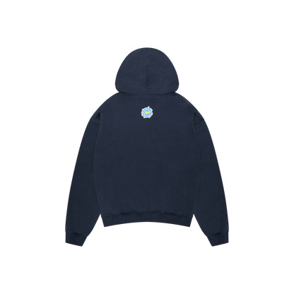 BROKEN PLANET 'SPACE CLUB' OUTERSPACE BLUE HOODIE