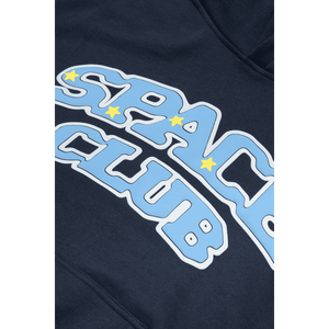 BROKEN PLANET 'SPACE CLUB' OUTERSPACE BLUE HOODIE