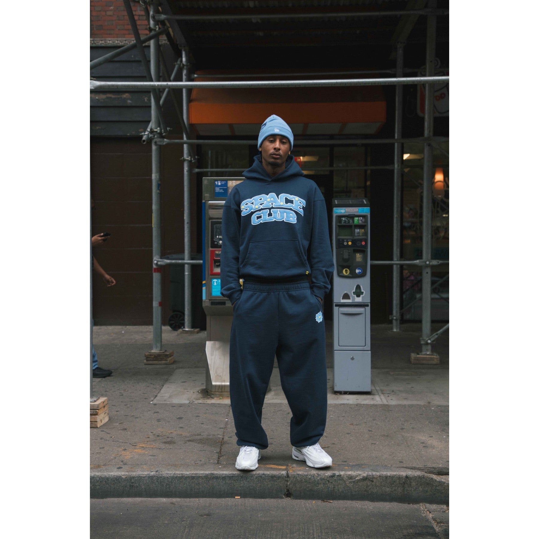 BROKEN PLANET 'SPACE CLUB' OUTERSPACE BLUE TRACKSUIT