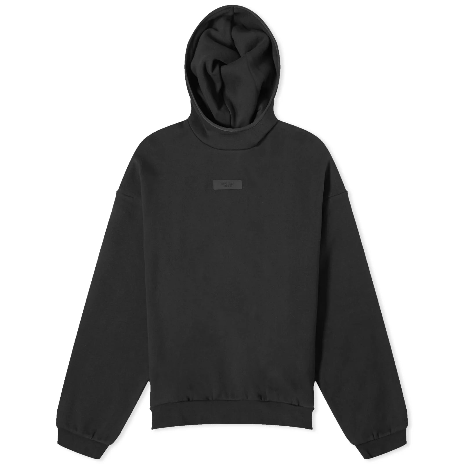 FEAR OF GOD ESSENTIALS JET BLACK TAB HOODIE (SS24)