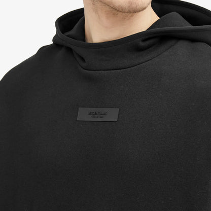 FEAR OF GOD ESSENTIALS JET BLACK TAB HOODIE (SS24)