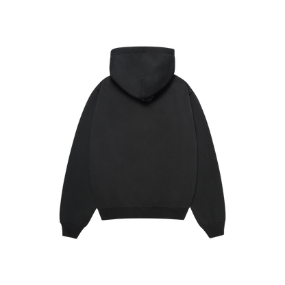 BROKEN PLANET 'STARGAZING' SOOT BLACK HOODIE