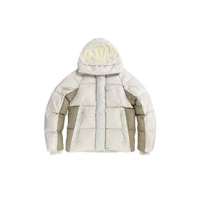 SYNA WORLD DOWN PUFFER COAT - CREAM