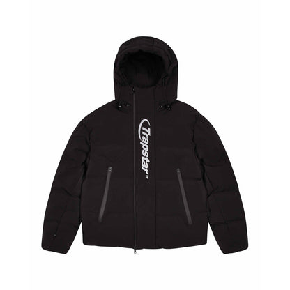 TRAPSTAR HYPERDRIVE TECHNICAL PUFFER JACKET - BLACK / REFLECTIVE