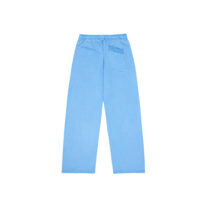 BROKEN PLANET BASICS WASHED LIGHT BLUE WIDE LEG SWEATPANTS