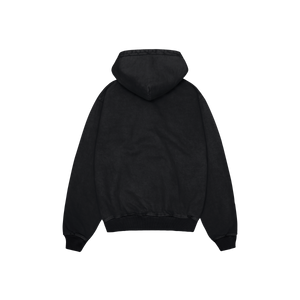 BROKEN PLANET BASICS HOODIE WASHED MIDNIGHT BLACK