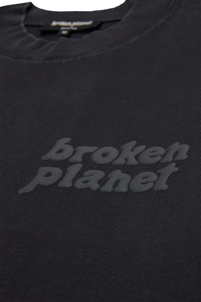 BROKEN PLANET BASICS WASHED MIDNIGHT BLACK T-SHIRT