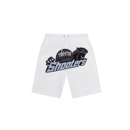 TRAPSTAR SHOOTERS SHORT SET - WHITE / BLUE