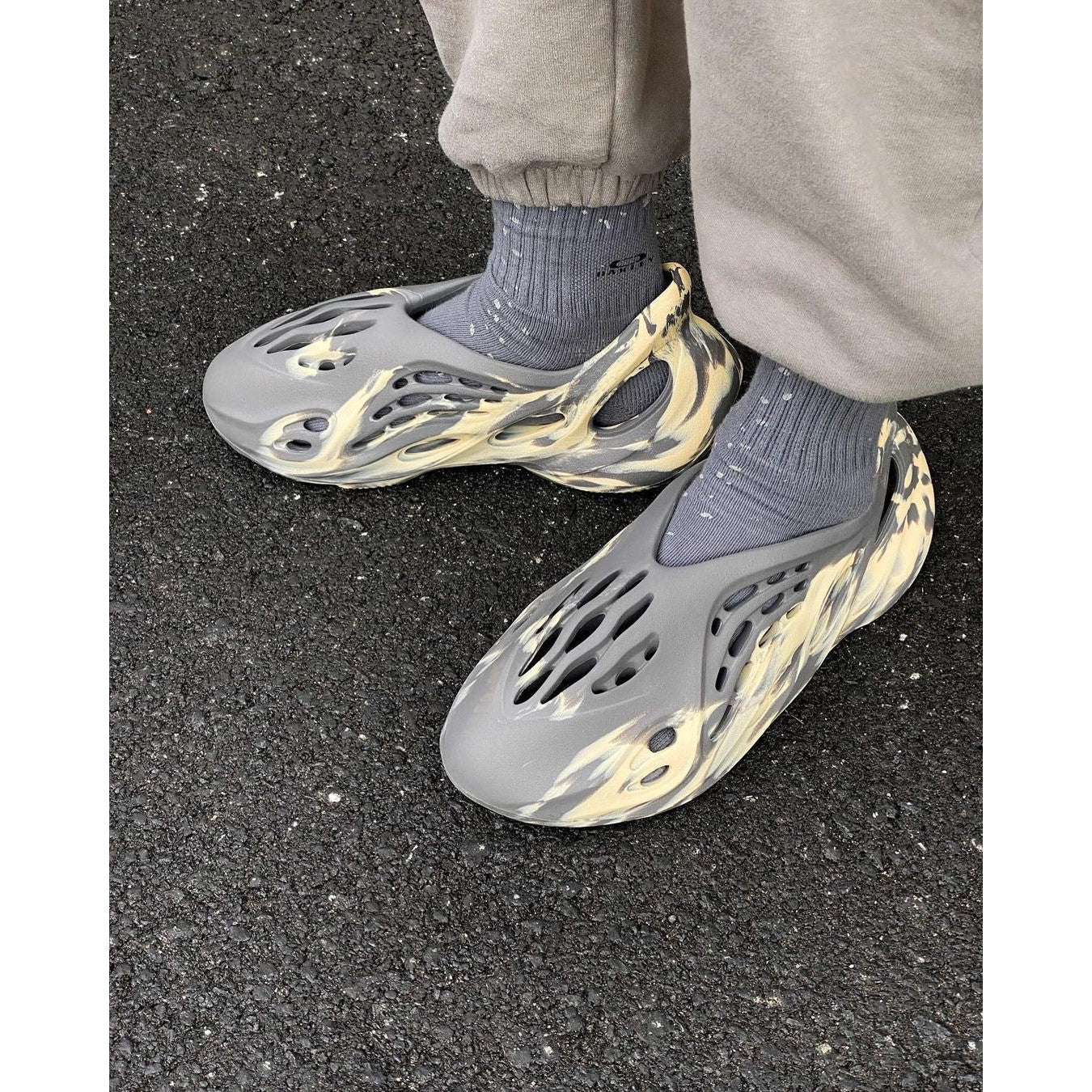 Yeezy Boost Yeezy Foam Runner Mx Moon Gray ADIDAS YEEZY FOAM