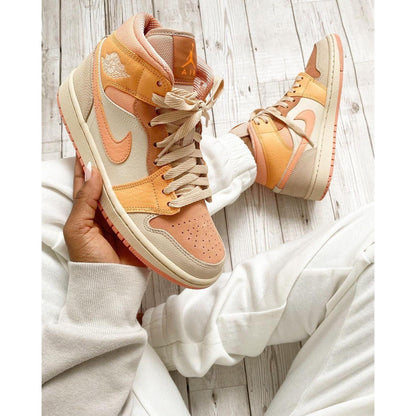 AIR JORDAN 1 MID 'APRICOT ORANGE' - Hype Locker UK