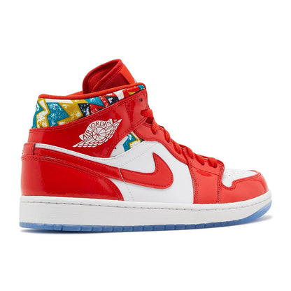 AIR JORDAN 1 MID 'BARCELONA SWEATER' - Hype Locker UK