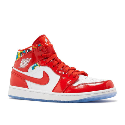 AIR JORDAN 1 MID 'BARCELONA SWEATER' - Hype Locker UK