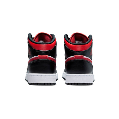 AIR JORDAN 1 MID 'BLACK FIRE RED' (GS) - Hype Locker UK