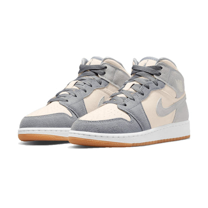 AIR JORDAN 1 MID 'COCONUT MILK PARTICLE GREY' - Hype Locker UK