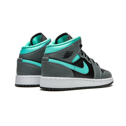 AIR JORDAN 1 MID 'GREY AQUA' (GS) - Hype Locker UK