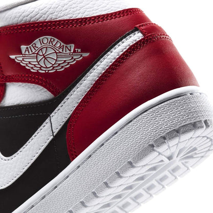 AIR JORDAN 1 MID 'GYM RED BLACK' - Hype Locker UK