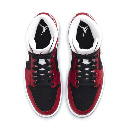 AIR JORDAN 1 MID 'GYM RED BLACK' - Hype Locker UK