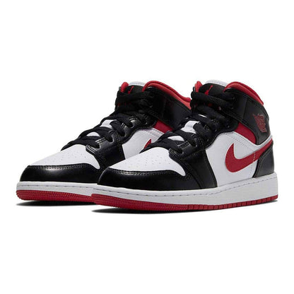 AIR JORDAN 1 MID 'GYM RED WHITE' - Hype Locker UK