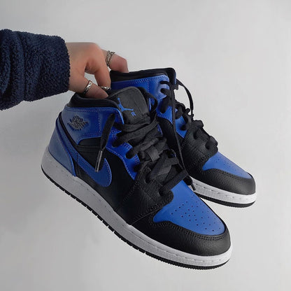 AIR JORDAN 1 MID 'HYPER ROYAL' - Hype Locker UK