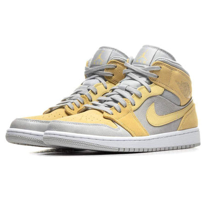 AIR JORDAN 1 MID 'MIXED TEXTURES YELLOW' - Hype Locker UK