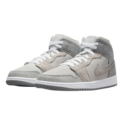 AIR JORDAN 1 MID 'PARTICLE GREY' - Hype Locker UK