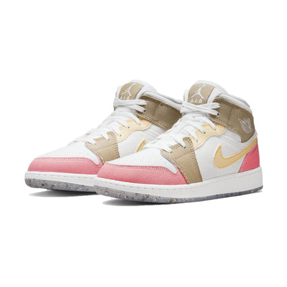 AIR JORDAN 1 MID 'PASTEL GRIND' (GS) - Hype Locker UK