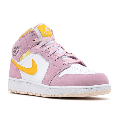 AIR JORDAN 1 MID SE 'ARCTIC PINK SUEDE' (GS) - Hype Locker UK