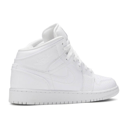 AIR JORDAN 1 MID 'TRIPLE WHITE' - Hype Locker UK