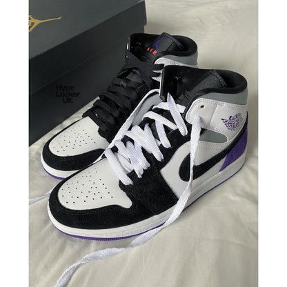 AIR JORDAN 1 MID 'VARSITY PURPLE' - Hype Locker UK