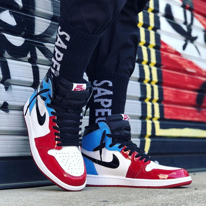 AIR JORDAN 1 RETRO HIGH 'FEARLESS UNC CHICAGO' - Hype Locker UK