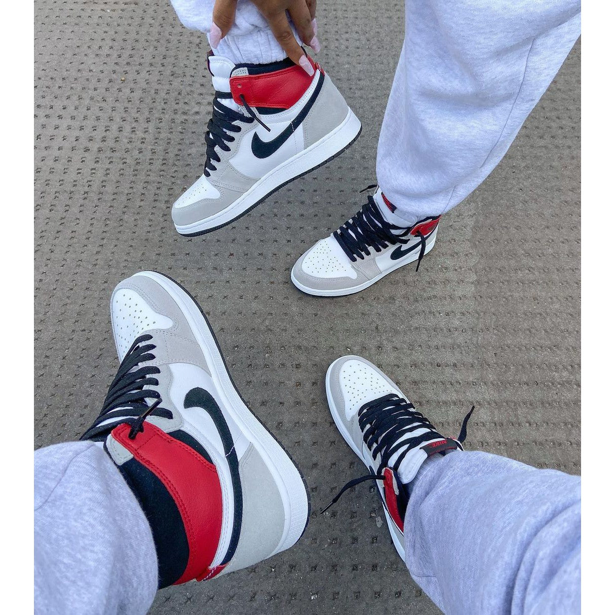 AIR JORDAN RETRO HIGH 'LIGHT SMOKE GREY' - Main Image