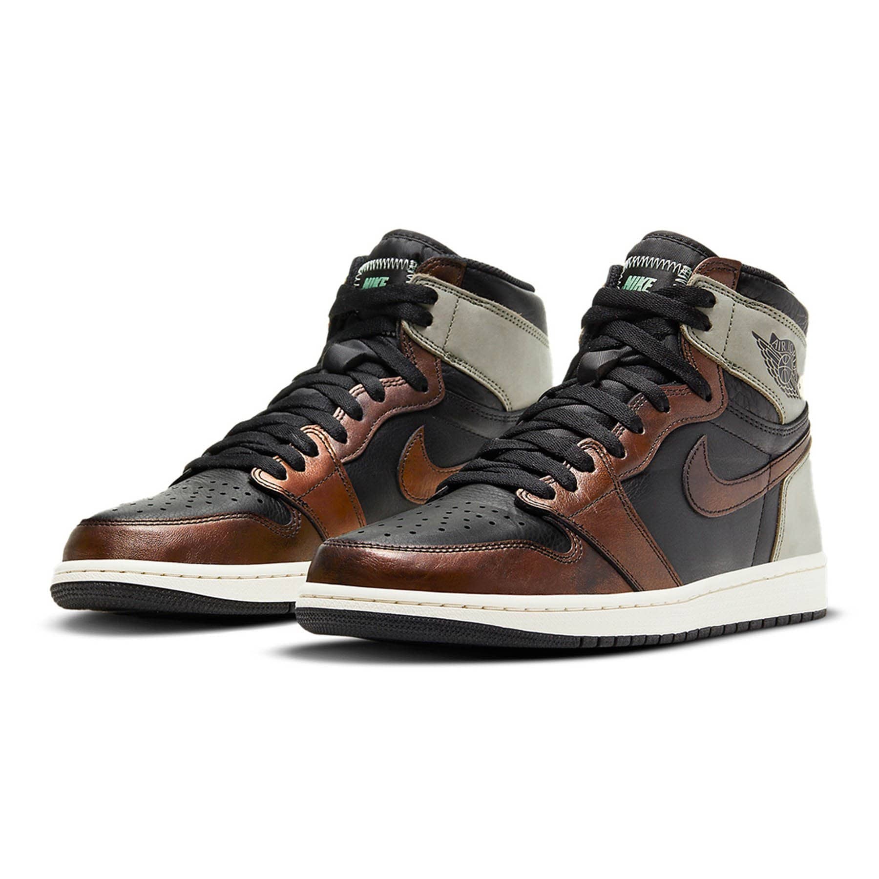 HOT Nike Air Jordan Jordan 1s Patina Air Jordan Retro High